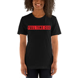 FTCEO T-Shirt - Short Sleeve Unisex - (Black & Red)