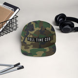 FTCEO Snapback Hat (Camo & Black)